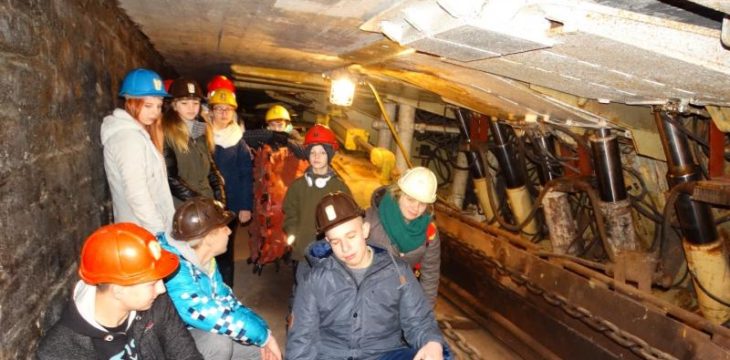 Wizyta w sztolni górniczej w Wodzisławiu Śląskim